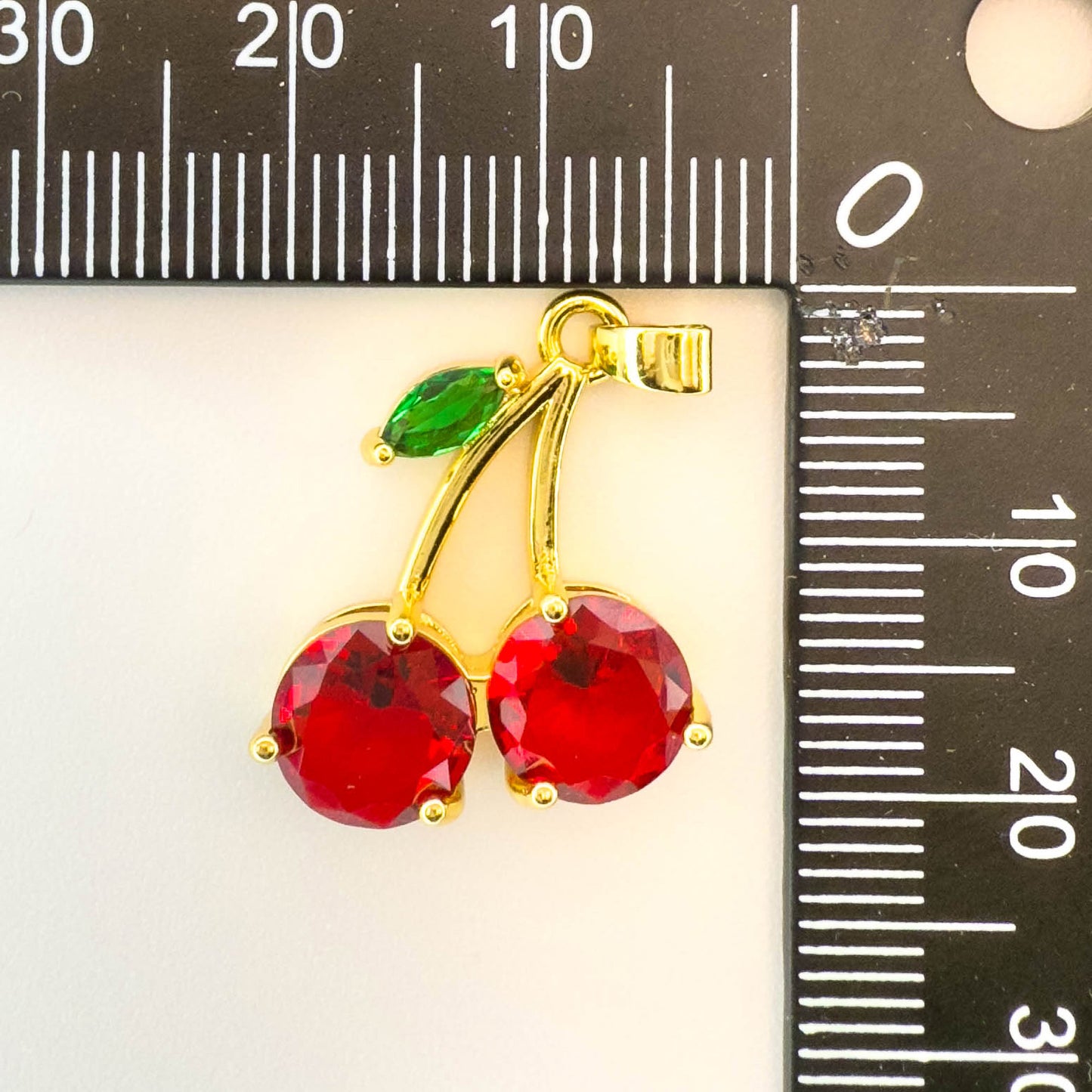 LYVANLICute Cherry Necklace Pendant – Versatile DIY Jewelry Accessory for Earrings or Necklaces – Fashion Trendy Gift