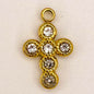 LYVANLI14K Gold Plated Ladybug Pendant Titanium Steel Moon Cross Charms for Women, DIY Jewelry Making