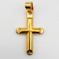 LYVANLIStainless Steel Cross Pendant Necklace Charm – Fashion Titanium Steel Non-Fading DIY Jewelry Accessory