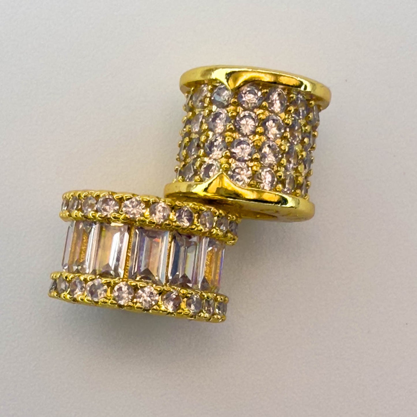 LYVANLIDIY Starry Waist Pendant Charm  Zircon Necklace Accessory, Gold Plated Copper Jewelry Making Supplies