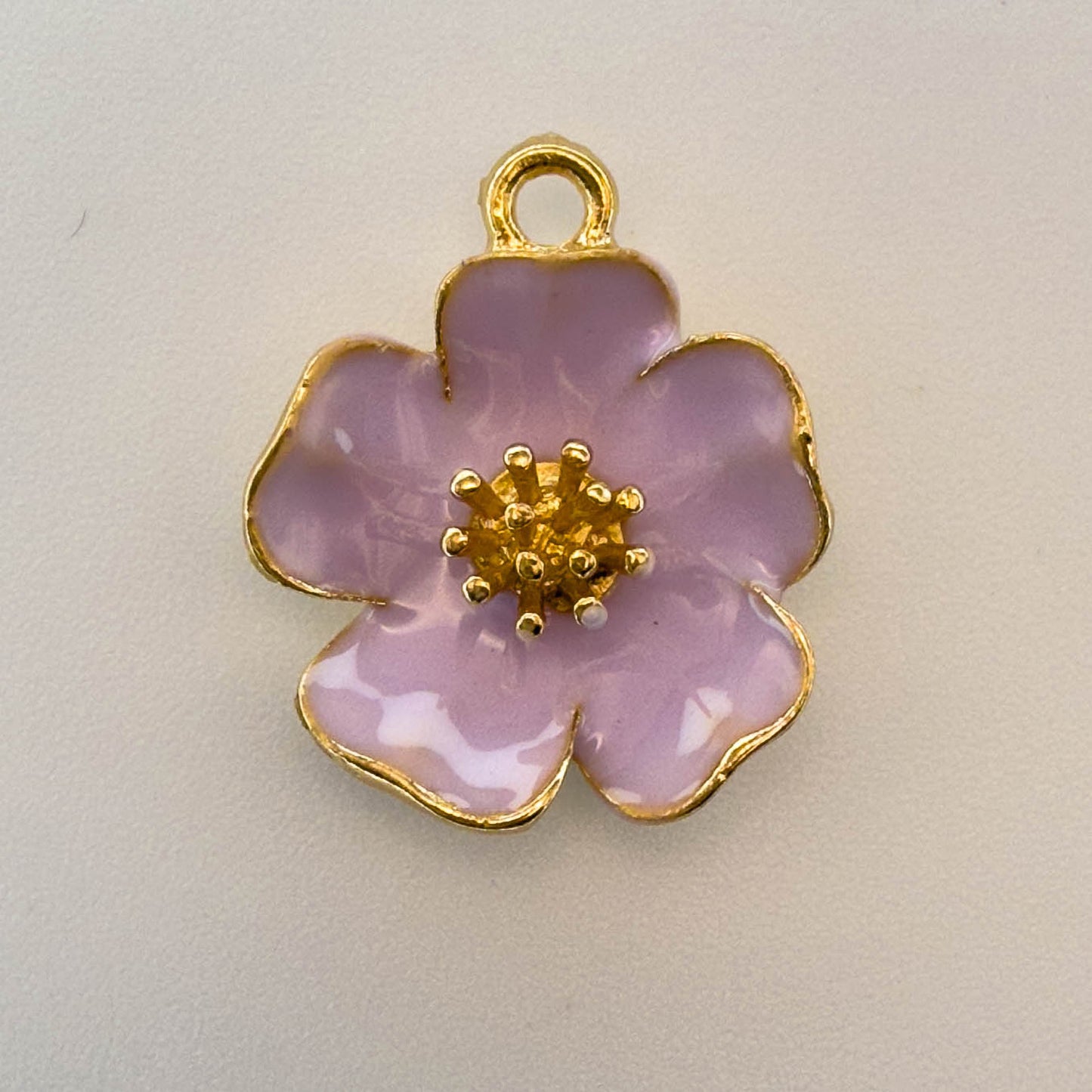 Korean version of DIY jewelry accessories, dripping alloy accessories, small pendants, bracelets, pendants, accessories, hibiscus flowers.