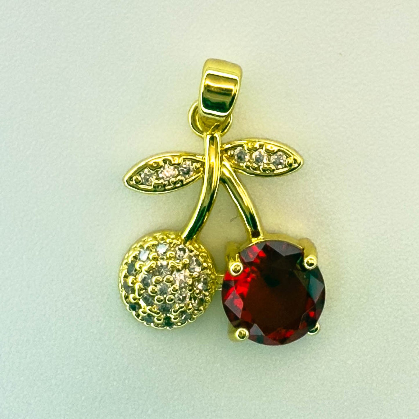 LYVANLICute Cherry Necklace Pendant – Versatile DIY Jewelry Accessory for Earrings or Necklaces – Fashion Trendy Gift