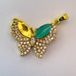LYVANLI18K Gold Plated Colorful Butterfly Charms – Micro Pave Copper Pendants for DIY Earrings, Necklaces & Jewelry Making