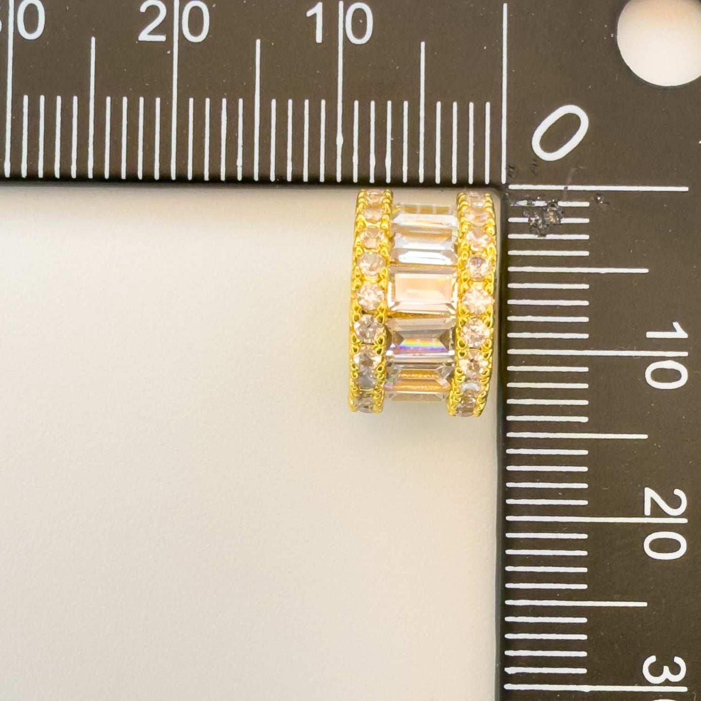 LYVANLIDIY Starry Waist Pendant Charm  Zircon Necklace Accessory, Gold Plated Copper Jewelry Making Supplies