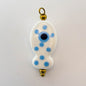 LYVANLIHand-painted ceramic fish pendants with colorful polka dots are ideal for DIY necklaces, earrings, and jewelry accessories.