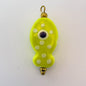 LYVANLIHand-painted ceramic fish pendants with colorful polka dots are ideal for DIY necklaces, earrings, and jewelry accessories.