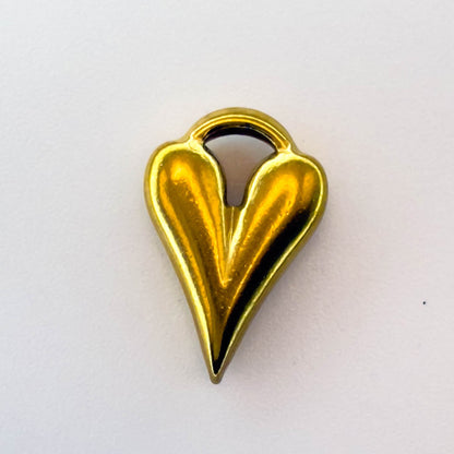 LYVANLIPersonalized Stainless Steel 3D Sun Heart Pendant - Vintage Retro Engravable Charm for DIY Necklaces, Jewelry Findings, Wholesale Bulk