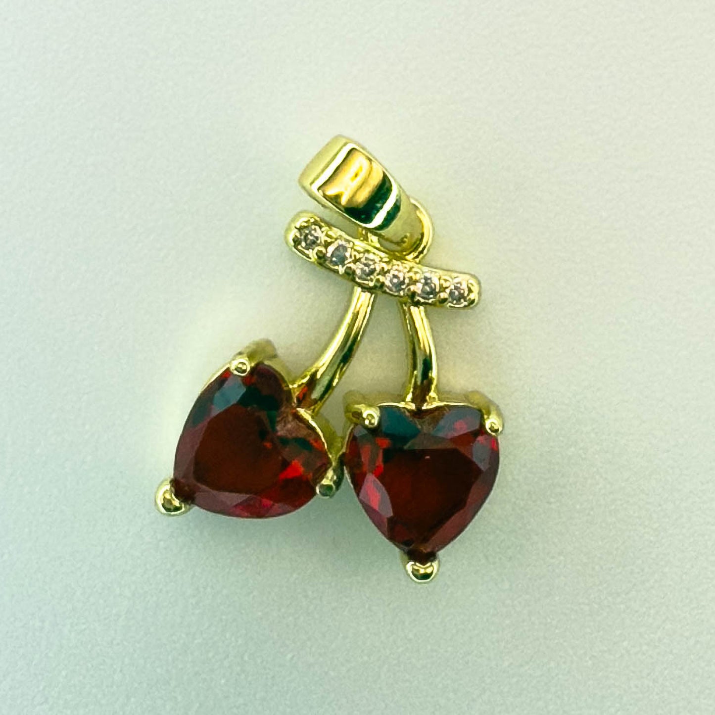 LYVANLICute Cherry Necklace Pendant – Versatile DIY Jewelry Accessory for Earrings or Necklaces – Fashion Trendy Gift