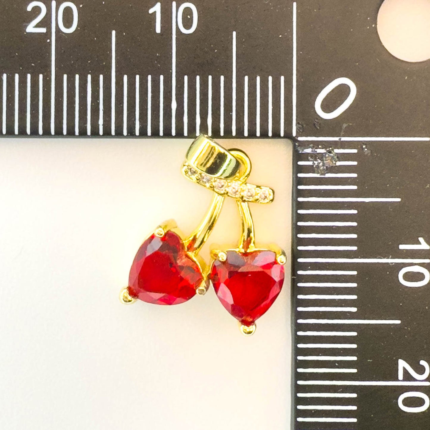 LYVANLICute Cherry Necklace Pendant – Versatile DIY Jewelry Accessory for Earrings or Necklaces – Fashion Trendy Gift