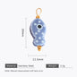 Hand-painted ceramic fish pendants with colorful polka dots are ideal for DIY necklaces, earrings, and jewelry accessories.