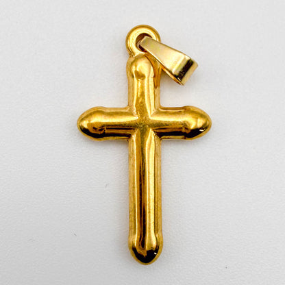 LYVANLIStainless Steel Cross Pendant Necklace Charm – Fashion Titanium Steel Non-Fading DIY Jewelry Accessory