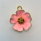 LYVANLIKorean version of DIY jewelry accessories, dripping alloy accessories, small pendants, bracelets, pendants, accessories, hibiscus flowers.