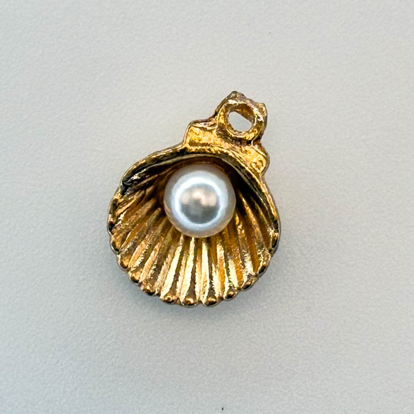 LYVANLI3D Pearl Seashell Charms – DIY Alloy Pendant for Bracelets, Necklaces, Earrings & Hair Accessories, Jewelry Making Supplies