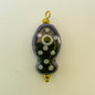 LYVANLIHand-painted ceramic fish pendants with colorful polka dots are ideal for DIY necklaces, earrings, and jewelry accessories.