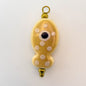 LYVANLIHand-painted ceramic fish pendants with colorful polka dots are ideal for DIY necklaces, earrings, and jewelry accessories.